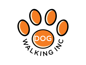 Dog Walking Inc logo design by savana