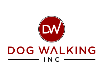 Dog Walking Inc logo design by asyqh