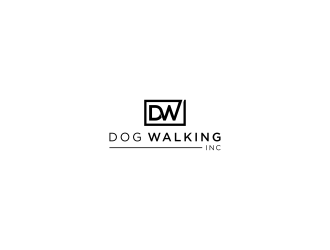 Dog Walking Inc logo design by Msinur