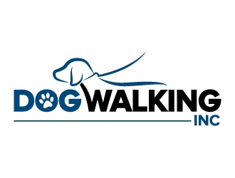Dog Walking Inc logo design - 48hourslogo.com