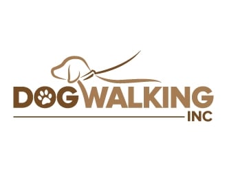 Dog Walking Inc logo design by jaize