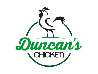 Duncans Chicken logo design by Vincent Leoncito