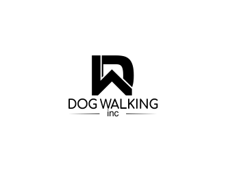 Dog Walking Inc logo design by amazing