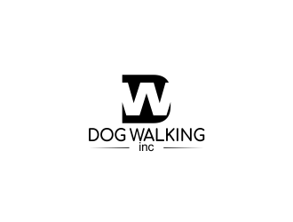 Dog Walking Inc logo design by amazing