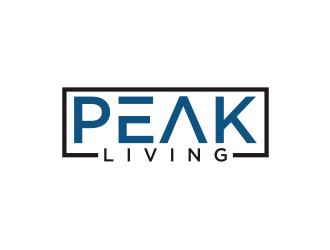 Peak Living logo design by andayani*