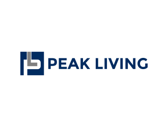 Peak Living logo design by pakNton