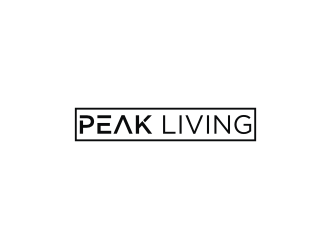 Peak Living logo design by Adundas