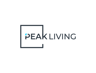 Peak Living logo design by Asani Chie