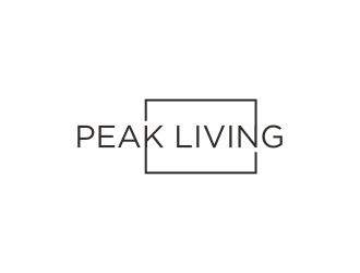 Peak Living logo design by agil