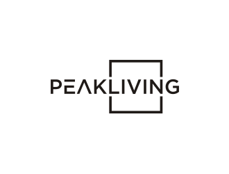 Peak Living logo design by blessings