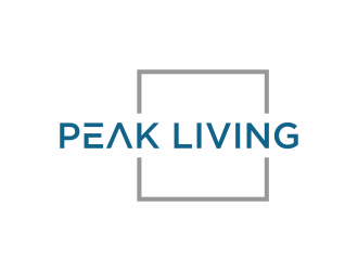 Peak Living logo design by hopee