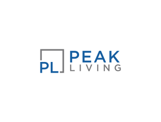 Peak Living logo design by RIANW