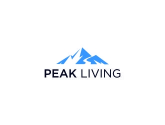 Peak Living logo design by valace