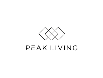 Peak Living logo design by asyqh