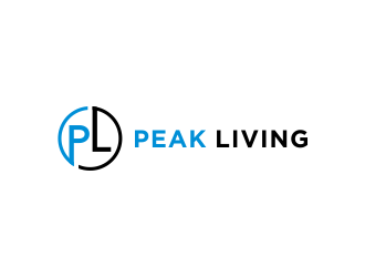 Peak Living logo design by done