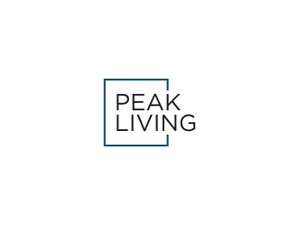 Peak Living logo design by narnia