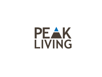 Peak Living logo design by DPNKR