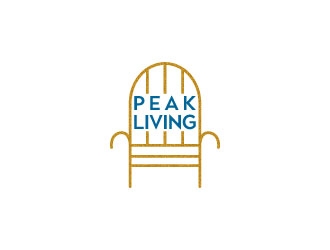 Peak Living logo design by AYATA