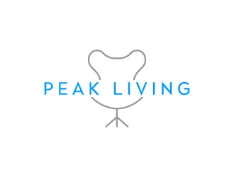 Peak Living logo design by AYATA