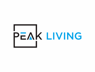 Peak Living logo design by Editor