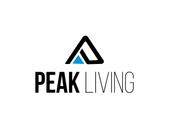 Peak Living logo design by cikiyunn