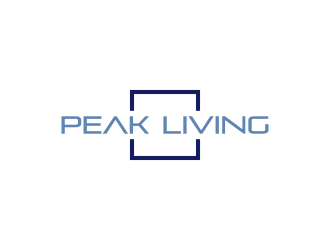 Peak Living logo design by Kruger