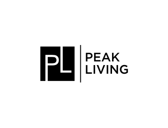 Peak Living logo design by Barkah