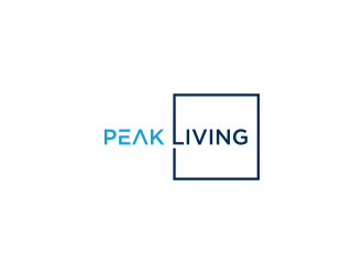 Peak Living logo design by Barkah
