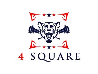 4 SQUARE logo design by maserik