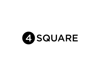 4 SQUARE logo design by dewipadi