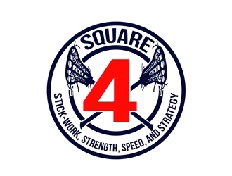 4 SQUARE logo design by bougalla005