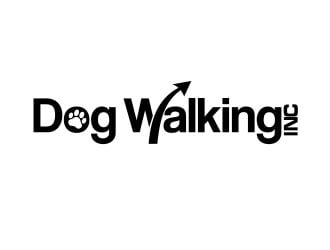 Dog Walking Inc logo design by amar_mboiss