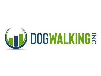 Dog Walking Inc logo design by akilis13