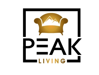 Peak Living logo design by PMG