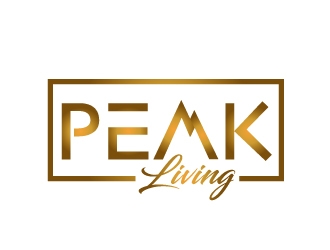 Peak Living logo design by PMG