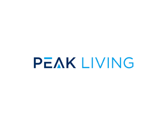 Peak Living logo design by KQ5