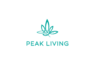 Peak Living logo design by PRN123