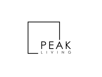 Peak Living logo design by revi