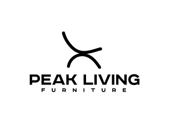 Peak Living logo design by JoeShepherd