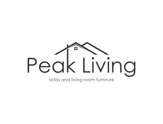 Peak Living logo design by deddy