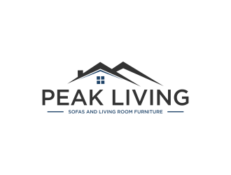 Peak Living logo design by deddy