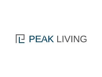 Peak Living logo design by ngulixpro