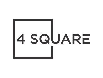 4 SQUARE logo design by savana