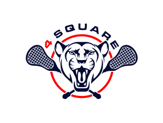 4 SQUARE logo design by mbamboex