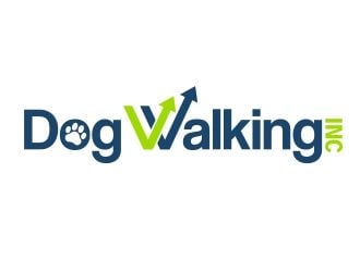 Dog Walking Inc logo design by amar_mboiss