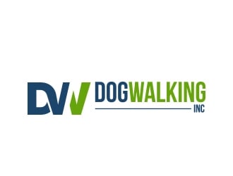 Dog Walking Inc logo design by MarkindDesign