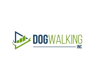 Dog Walking Inc logo design by MarkindDesign