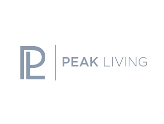 Peak Living logo design by my!dea
