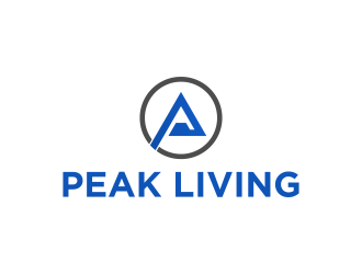 Peak Living logo design by Purwoko21