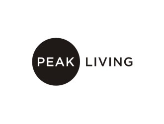 Peak Living logo design by sabyan